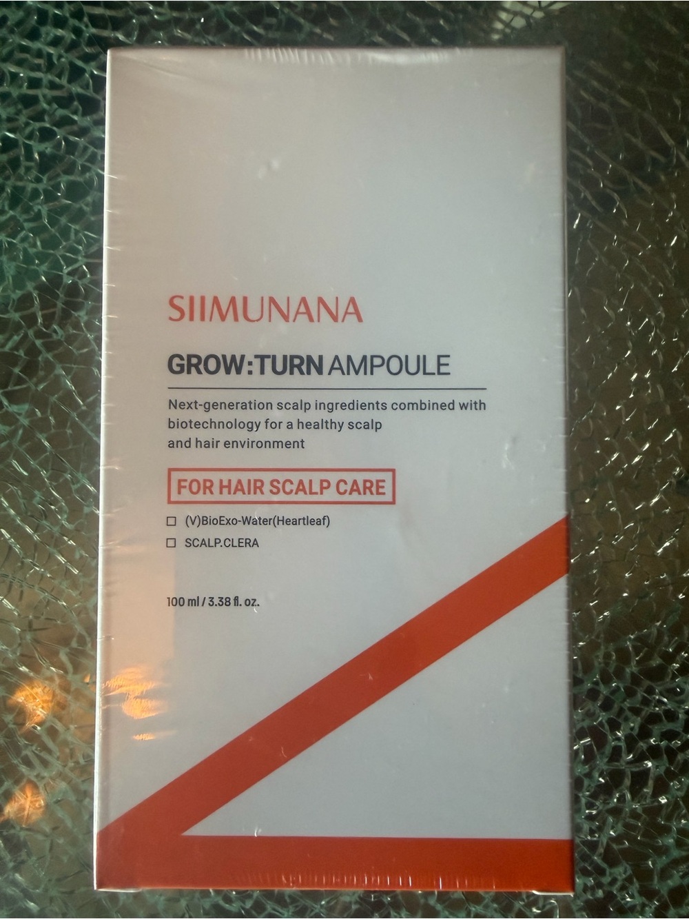 SIIMUNANA GROW:TURN Ampoule - White & Orange Scalp Treatment